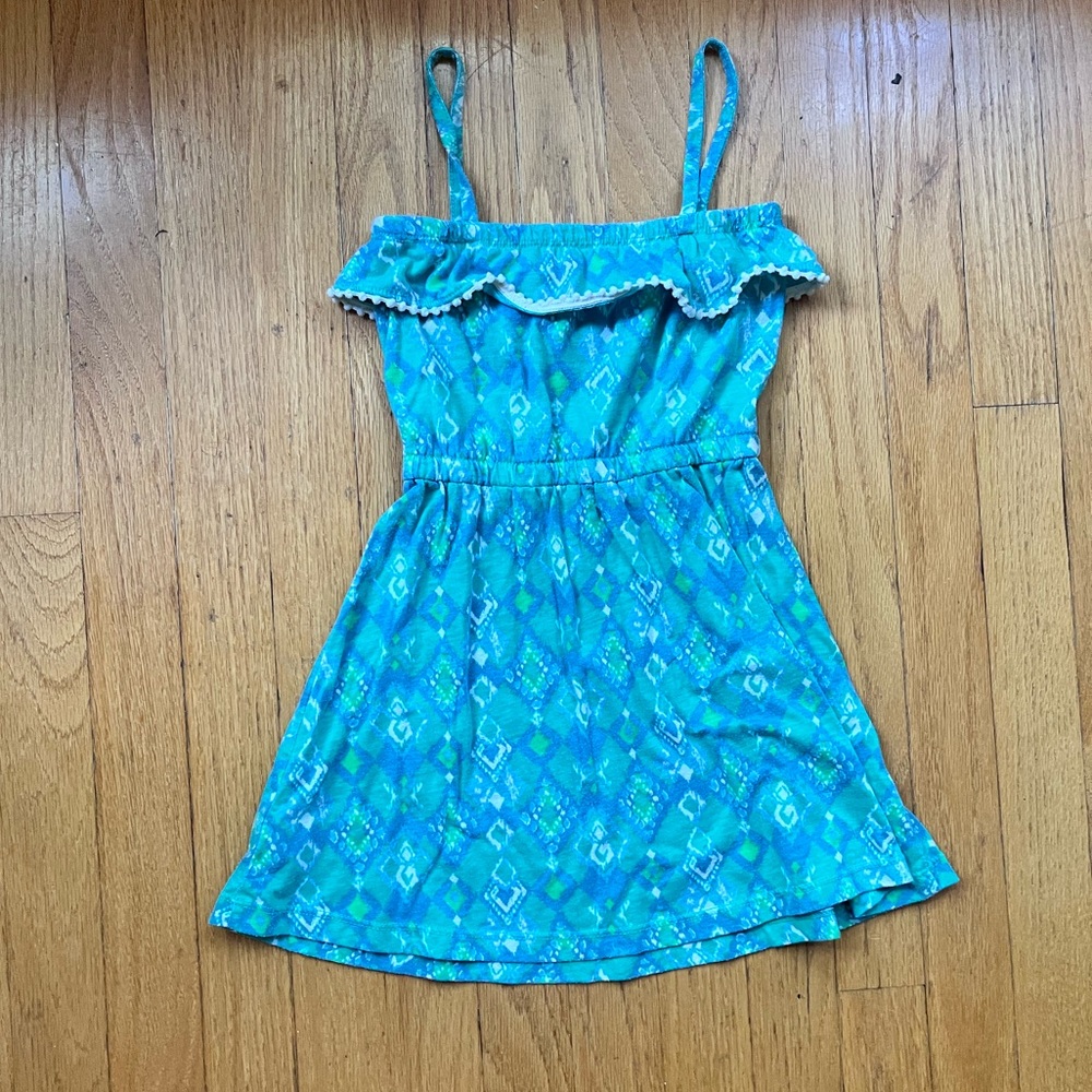 Tucker+tate teal dress.